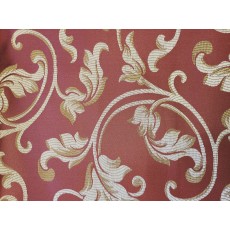 Jacquard Floral, Fabric, Color Burgundy Fabric, sold By the Yard 58 