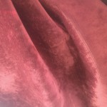 Deep Red Textured Velvet 58