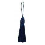 Crown Head Chainette Tassel, 3 Inch Long with 2 Inch Loop