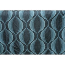 Contemporary  -Jacquard Fabric Blackout Turquoise, 118