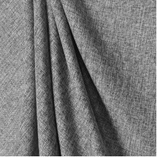 Charcoal Polyester Linen Fabric, 60